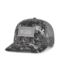 '47 Brand Men's Camo Tennessee Volunteers Smokey Grey Square Script Trucker Adjustable Hat