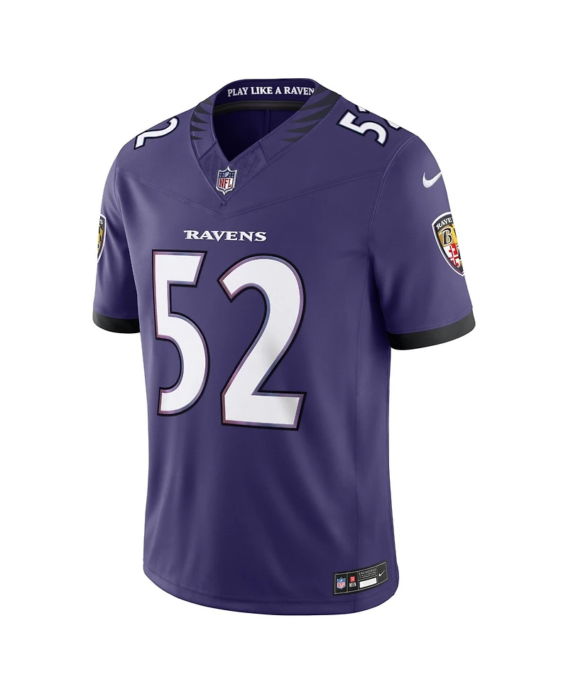 Nike Men's Ray Lewis Purple Baltimore Ravens Vapor F.u.s.e. Stitched Retired Limited Jersey