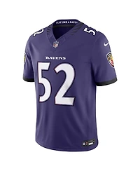Nike Men's Ray Lewis Purple Baltimore Ravens Vapor F.u.s.e. Stitched Retired Limited Jersey