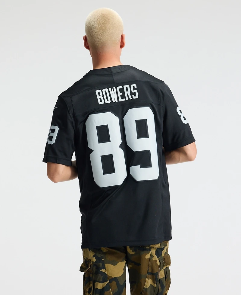 Nike Men's Brock Bowers Black Las Vegas Raiders Vapor F.u.s.e. Stitched Limited Jersey