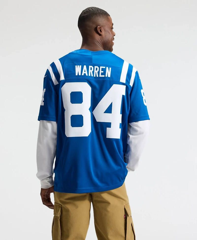 Nike Men's Tyler Warren Royal Indianapolis Colts Vapor F.u.s.e. Stitched Limited Jersey