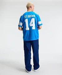 Nike Men's Amon-Ra St. Brown Blue Detroit Lions Vapor F.u.s.e. Stitched Limited Jersey