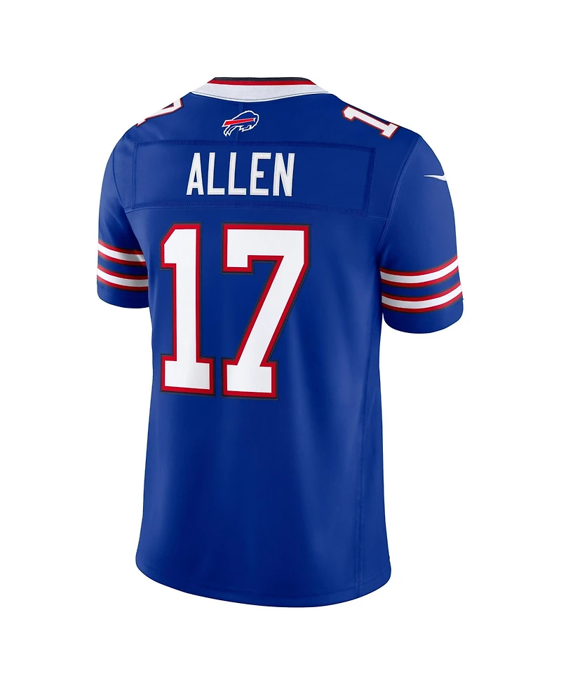 Nike Men's Josh Allen Royal Buffalo Bills Vapor F.u.s.e. Stitched Limited Jersey