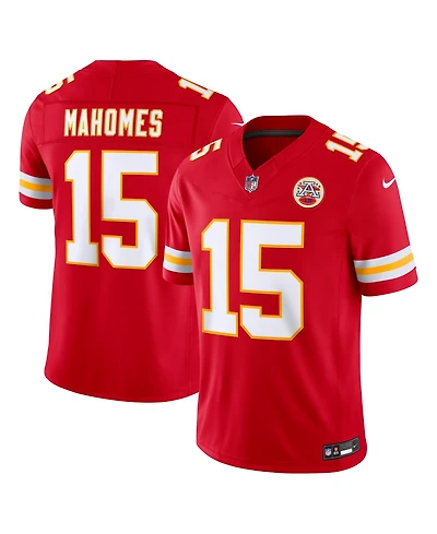 Nike Men's Patrick Mahomes Red Kansas City Chiefs Vapor F.u.s.e. Stitched Limited Jersey
