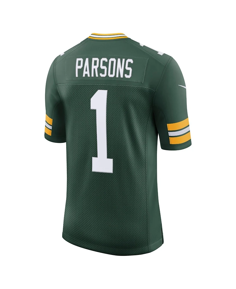 Nike Men's Micah Parsons Green Bay Packers Vapor Untouchable Stitched Limited Jersey
