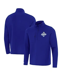 Antigua Men's Royal Los Angeles Dodgers 2025 World Series Insider Quarter-Zip Pullover Sweatshirt