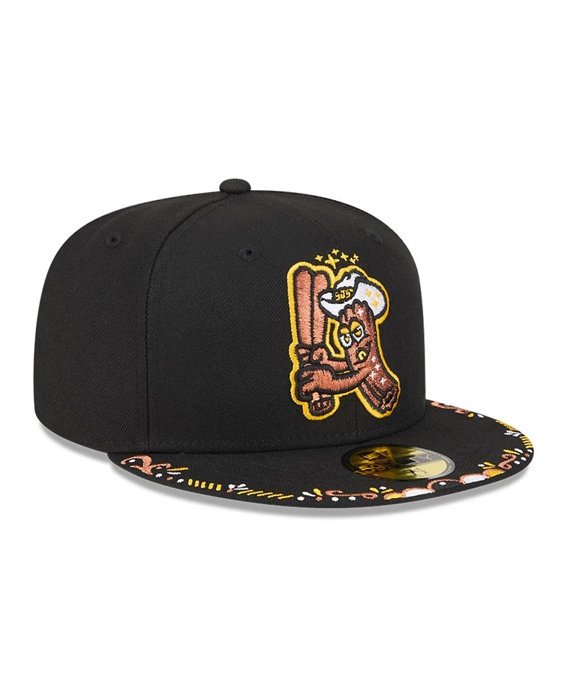 New Era Men's Black San Jose Giants 2026 Copa De La Diversion 59FIFTY Fitted Hat