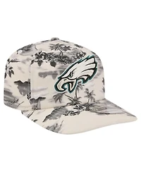 New Era Men's White Philadelphia Eagles Tropics 19TWENTY Adjustable Hat