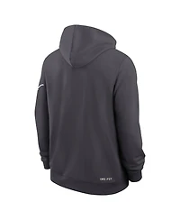 Nike Men's Anthracite Texas Longhorns 2026 Sideline Standard Issue Dri-fit Hoodie