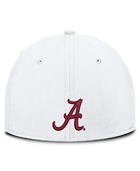 Nike Men's White Alabama Crimson Tide Game Day Rise Swooshflex Hat