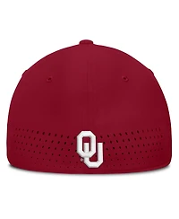 Jordan Men's Crimson Oklahoma Sooners Gameday Aerobill Swooshflex Dri-fit Hat