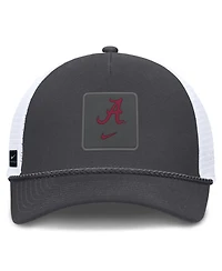 Nike Men's and Women's Charcoal Alabama Crimson Tide Game Day Rope Trucker Adjustable Hat