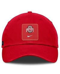 Nike Men's and Women's Scarlet Ohio State Buckeyes 2026 Sideline Club Adjustable Hat
