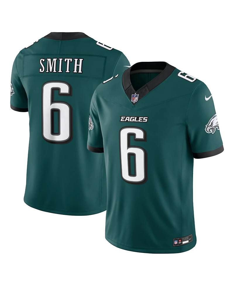 Nike Men's DeVonta Smith Midnight Green Philadelphia Eagles Vapor F.u.s.e. Stitched Limited Jersey