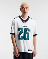 Nike Men's Saquon Barkley White Philadelphia Eagles Vapor F.u.s.e. Stitched Limited Jersey