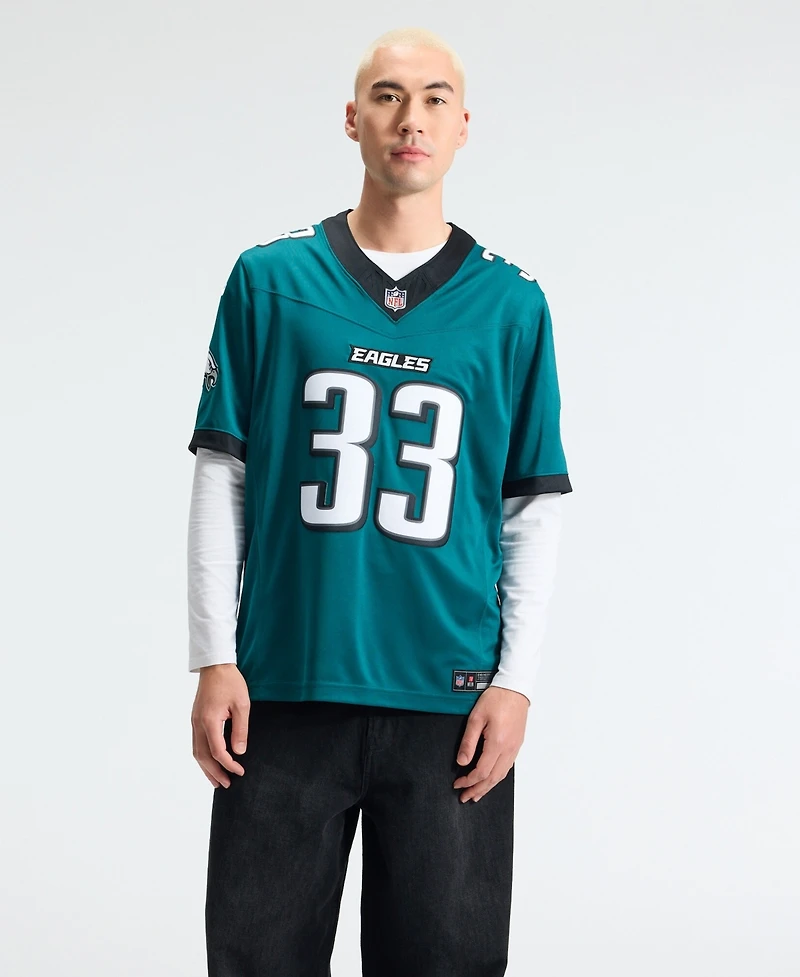 Nike Men's Cooper DeJean Midnight Green Philadelphia Eagles Vapor F.u.s.e. Stitched Limited Jersey
