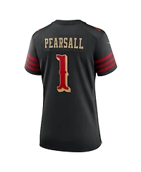 Nike Women's Ricky Pearsall Black San Francisco 49ers 2025 Rivalries Collection Game Jersey