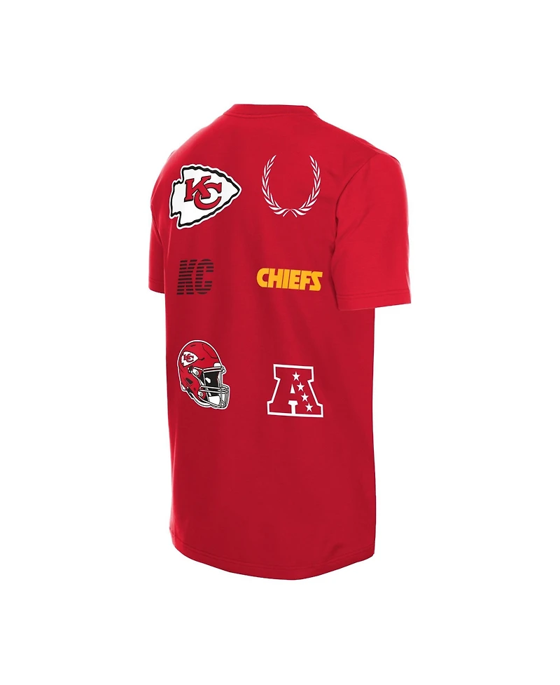 New Era Men's Red Kansas City Chiefs Match T-Shirt
