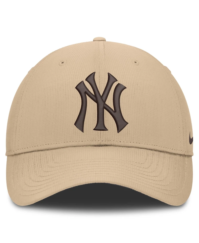Nike Men's Khaki New York Yankees Desert Ripstop Club Adjustable Hat
