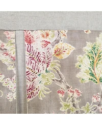 Rlf Home Monte Cristo Pleated Window Valance 100% Cotton Rod Pocket