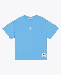 Mitchell & Ness Men's Light Blue New York Mets Insignia Premium T-Shirt