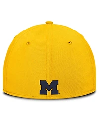 Jordan Men's Maize Michigan Wolverines Game Day Rise Swooshflex Hat