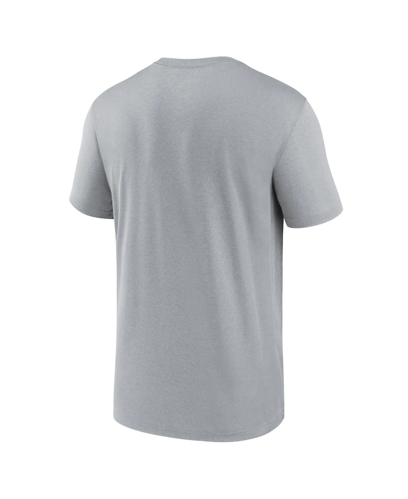 Nike Men's Gray Dallas Cowboys Legend Icon Dri-fit T-Shirt