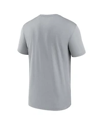 Nike Men's Gray Dallas Cowboys Legend Icon Dri-fit T-Shirt