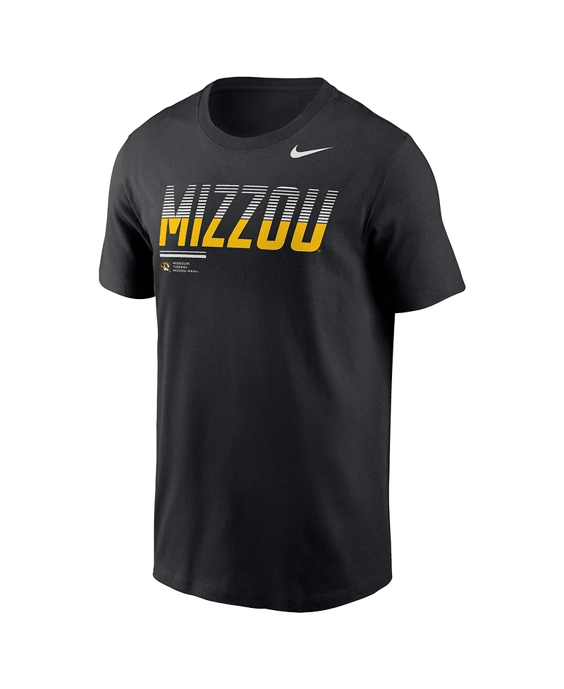 Nike Men's Black Missouri Tigers 2026 Sideline Wordmark Legend Dri-fit T-Shirt