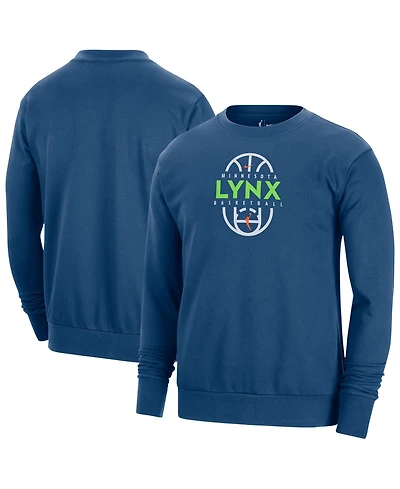 Nike Men's and Women's Blue Minnesota Lynx 2026 On-Court Practice Dri-fit Sweatshirt