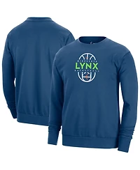 Nike Men's and Women's Blue Minnesota Lynx 2026 On-Court Practice Dri-fit Sweatshirt