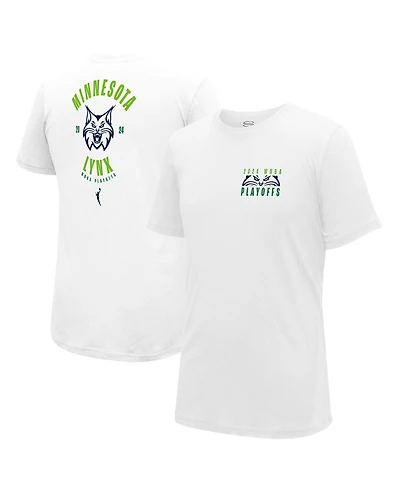 Stadium Essentials Men's and Women's White Minnesota Lynx 2024 Wnba Playoffs Eyes T-Shirt