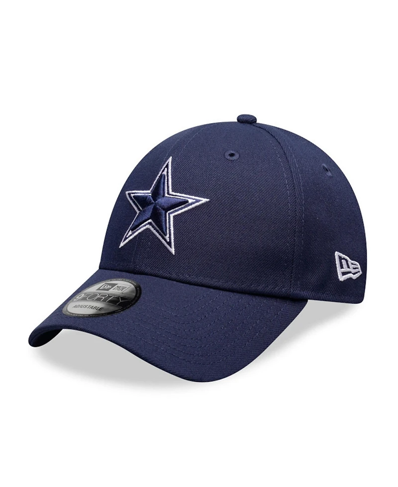 New Era Men's Navy Dallas Cowboys Core Team 9FORTY Adjustable Hat