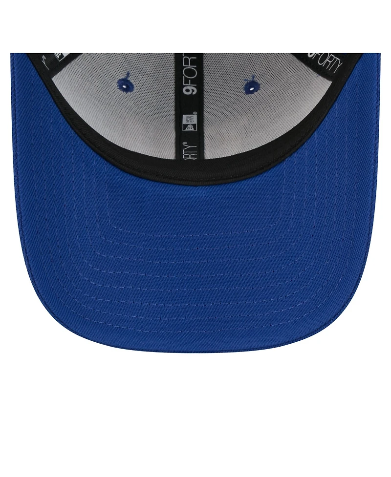 New Era Men's Royal New York Giants Core Team 9FORTY Adjustable Hat