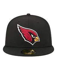 New Era Men's Black Arizona Cardinals 59FIFTY Fitted Hat