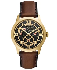 Fossil Men's Townsman Big Tic Two-Tone Leather Watch 42mm