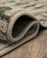 Closeout! Scott Living Expressions Wellspring Oyster 5'3" x 7'10" Area Rug