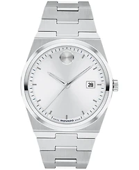 Movado Men's Bold Quest Swiss Quartz Stainless Steel Watch 34mm
