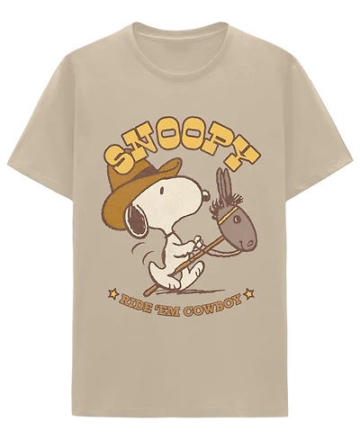 Hybrid Apparel Men's Snoopy Cowboy T-Shirt