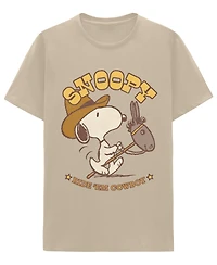 Hybrid Apparel Men's Snoopy Cowboy T-Shirt