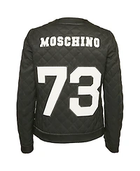 Pre-Owned Moschino Women's Couture Quilted Synthetic Jacket