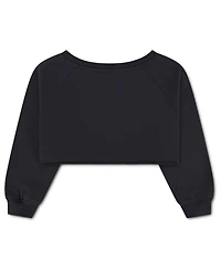 Jordan Girls' 7-16 Rebel Rose Fleece Top