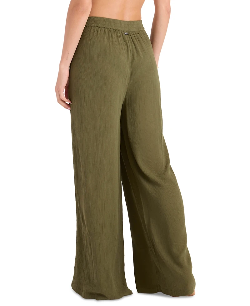 Volcom Women's Stoneshine Junkie Pull-On Cover-Up Pants