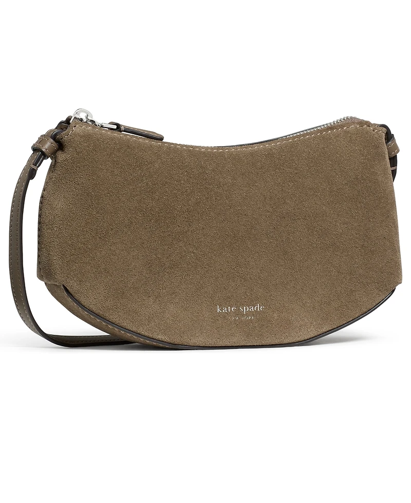 kate spade new york Loop Suede Small Crossbody Handbag