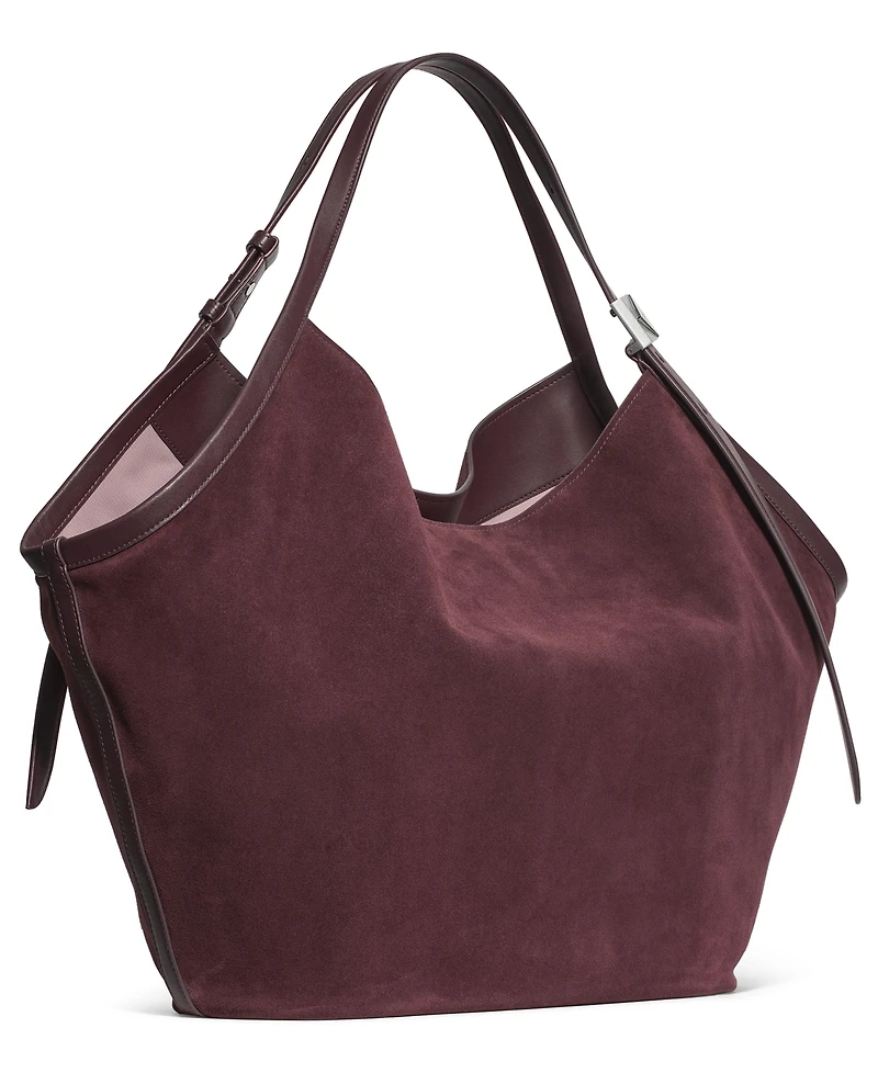 kate spade new york Deco Suede Extra-Large Tulip Tote Handbag