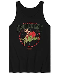 Airwaves Men's Masters Of The Universe Eternia Battle Cat Collegiate Graphic Tank Top