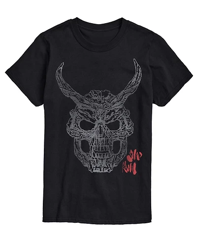Airwaves Men's Mortal Kombat Shao Kahn Vintage Faded Graphic T-Shirt