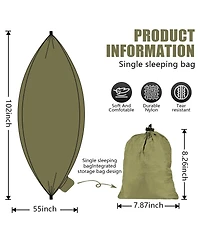 Piscifun Portable Lightweight Camping Hammock With Tree Straps Carry Bag For Outdoor Travel