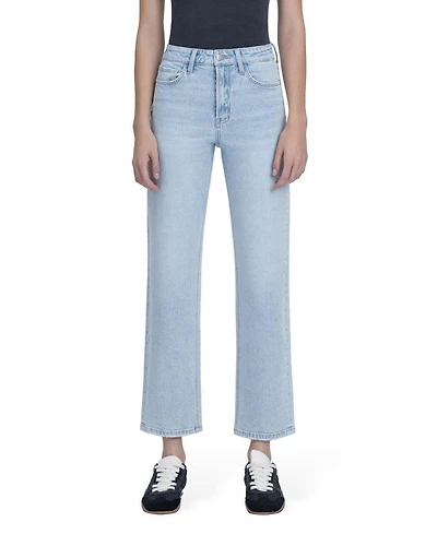 Flying Monkey Women's Super High Rise Tapered Leg Jeans