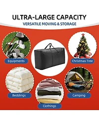 Piscifun Extra Large Travel Duffel Bag Waterproof Durable Oxford Cloth Heavy Duty Carry On